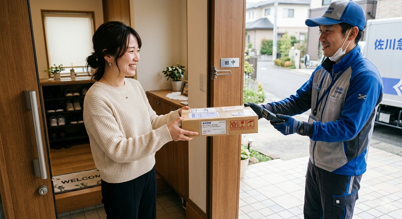 製品がご自宅に届く